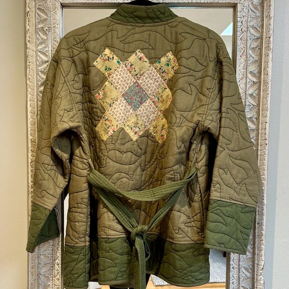 ANTHROPOLOGIE - Quilted Patchwork Kimono - Picture 6 of 10